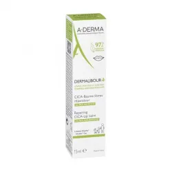 A-derma дермалибур + цика балсам за устни 15мл