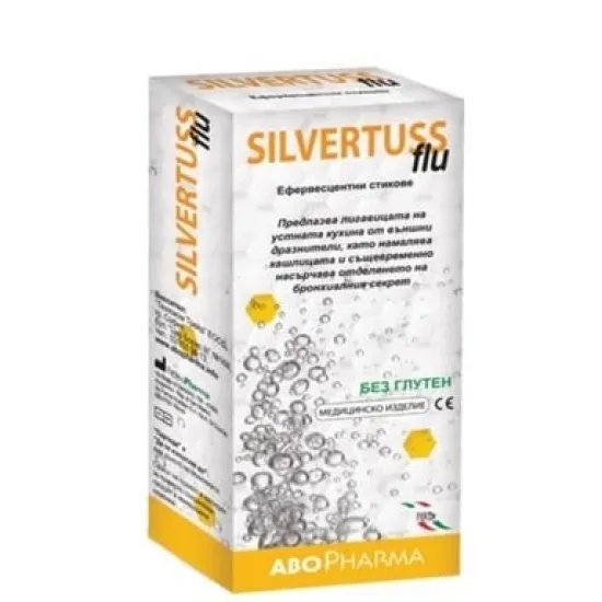 Абофарма Силвъртус Флу, Silvertuss Flu 10 сашета