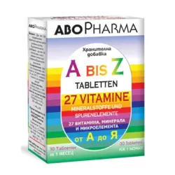 Abopharma A-Z витамини и минерали 30 таблетки