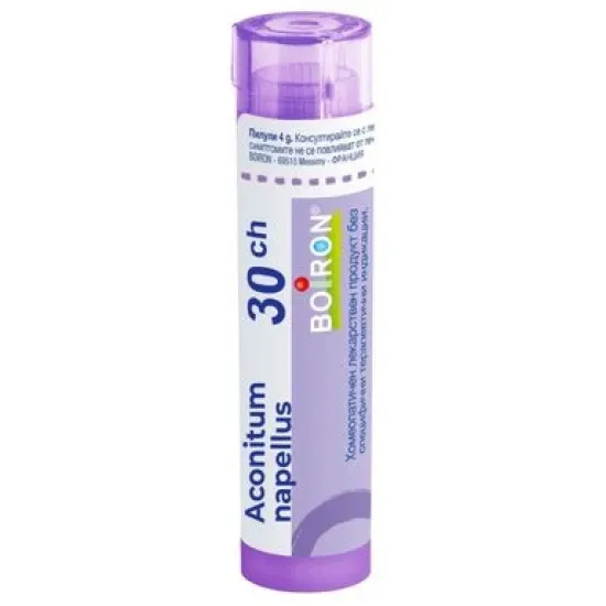 Аконитум напелус, Aconitum napellus 30ch