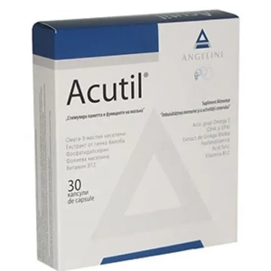 Акутил, Acutil капсули х 30