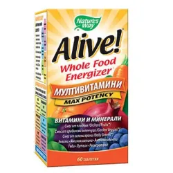 Alive мултивитамини x60 таблетки