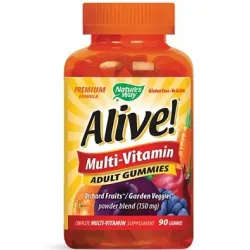 Alive мултивитамини за възрастни 90 желирани таблетки