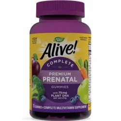 Alive Prenatal Gummies мултивитамини за бременни 75 табл. желирани 