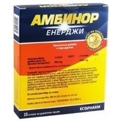 Амбинор енерджи, Ambinor energy х15 течни сашета, Екофарм 
