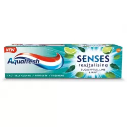 Aquafresh Senses Revitalising Eucalyptus, Lime & Mint 75ml