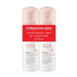 Avene Дуо Почистваща пяна 150ml