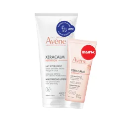 AVENE: Хидратиращо мляко+душ-гел за лице и тяло