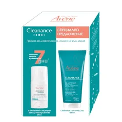 Avene концентрат за несъвършенства и почистващ гел 