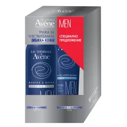 Avene пяна за бръснене 200ml и хидр. балсам след бръснене 75ml