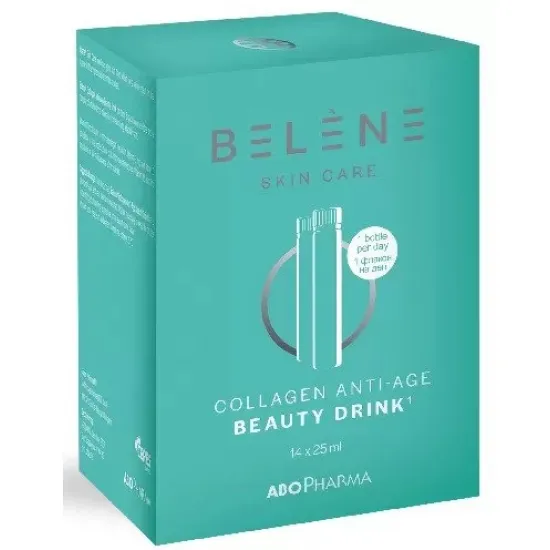 Belene Anti-Age Collagen Beauty - Комплексна формула за красота, флакони 25 мл. х 14 броя