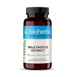 Бял трън + B6/ Milk thistle extract, 100 капс., 380 мг, Биохерба