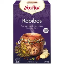 Био Аюрведичен Чай Йоги Ройбос, 17 пак., Yogi Tea