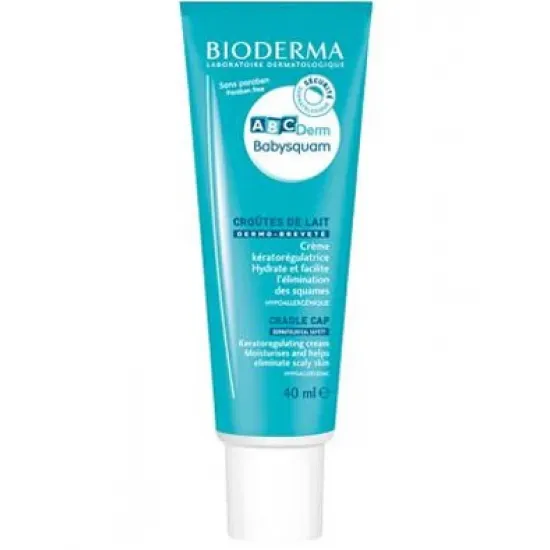 Биодерма, Bioderma ABCDerm babysquam бебешки крем за крусти 40мл