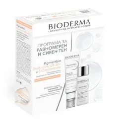 Bioderma изсветляващ дневен крем и серум за лице