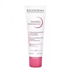 Bioderma сенсибио еспокояващ крем за лице с богата текстура 40мл.