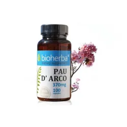 Биохерба, Bioherba Пау Дарко /ЛАПАЧО/ 370 мг 100 капсули Биохерба, Bioherba Пау Дарко /ЛАПАЧО/ 370 мг 100 капсули