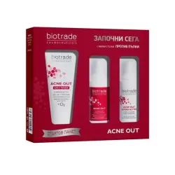 Biotrade Acne Out комплект гел 50мл+лосион 20мл+крем 20мл