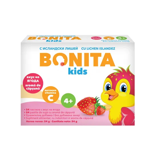 Бонита Ягода Пастили 24бр., Ведра