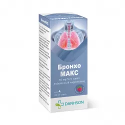 БронхоМАКС 30 mg/5 ml сироп 120 ml Дансон