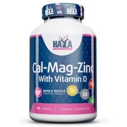 Calcium Magnesium & Zinc with Vitamin D 90 таблетки Хая Лабс