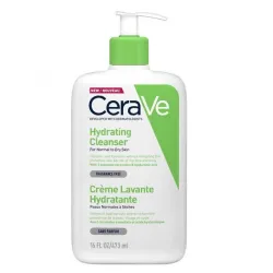 Cerave крем измиващ хидратиращ за лице/тяло 473мл