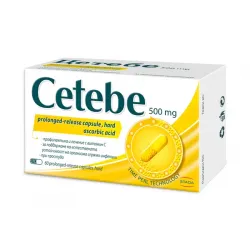 Cetebe витамин С с удължено освобождаване 60 капс