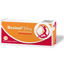 Дексинал 25 mg х 10 таблетки при болка Дексинал 25 mg х 10 таблетки при болка