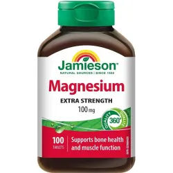 Джеймисън Мaгнезий, 100 mg, 100 таблетки, Jamieson