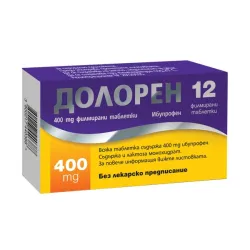 Долорен, Doloren 400 мг 12 таблетки