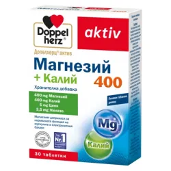 Допелхерц актив Магнезий 400 и Калий 30 таблетки