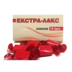 Екстра Лакс / Extra-Lax слабителни бонбони 10броя