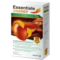 Есенциале Енерджи, Essentiale Energy 20 капсули