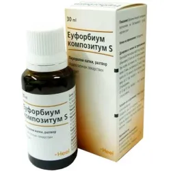 Еуфорбиум композитум С, Euphorbium compositum S перорални капки 30 мл