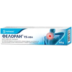 Фелоран, Feloran гел 1% 60 g