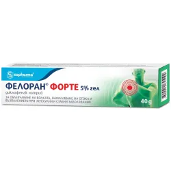 Фелоран Форте 5% Гел, 40 гр, Feloran forte 