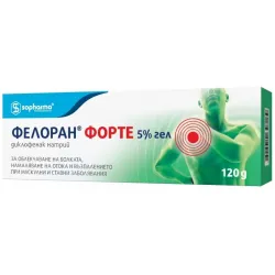 Фелоран Форте Гел, 120 g, Sopharma