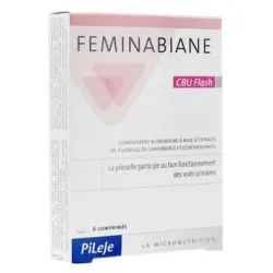 Феминабиан, Feminabiane CBU Flash 6 таблетки при инфекция на пикочните пътища