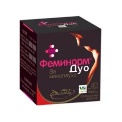 Феминорм Дуо, Feminorm Duo 30капс при тежка менопауза Феминорм Дуо, Feminorm Duo 30капс при тежка менопауза