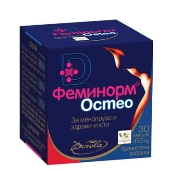 Феминорм Остео / Feminorm Osteo 30 растителни капсули