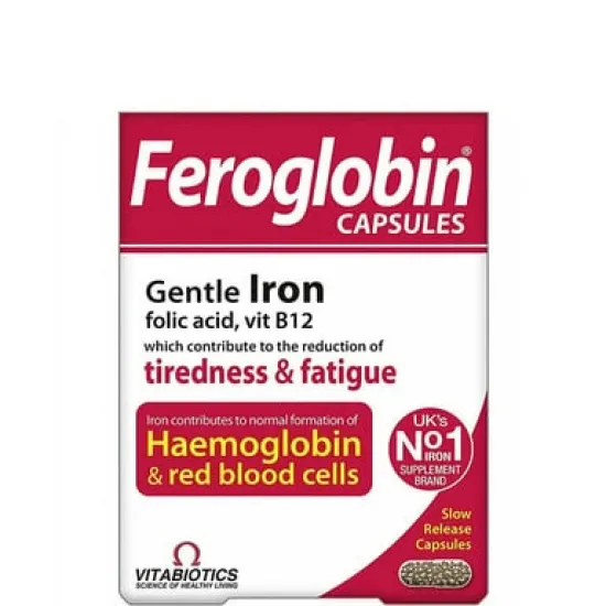 Фероглобин B12, Feroglobin B12 30 капсули