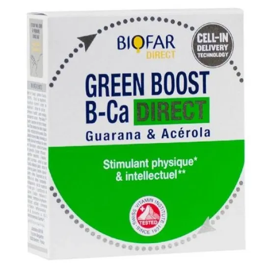 Green Boost B-Ca Direct 14 сашета, Биофар