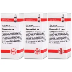 Хамомила, Chamomilla D 6, D 30, D 1000 DHU