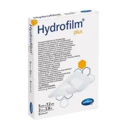 Hartmann Hydrofilm Plus превръзка постоперативнa 5/7.2 х5 броя