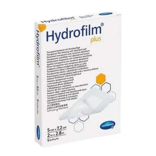 Hartmann Hydrofilm Plus превръзка постоперативнa 5/7.2 х5 броя Hartmann Hydrofilm Plus превръзка постоперативнa 5/7.2 х5 броя