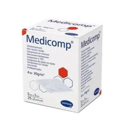 Hartmann Medicomp стер компреси  5/5 см 25х2 броя