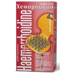 Хемороидин ултра х120 таблетки д-р Тошков