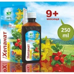 Хепанат сироп за черен дроб и жлъчка за деца 250 мл