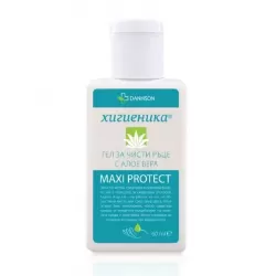 Хигиеника гел за чисти ръце с Алое Вера Maxi Protect 60 ml Дансон
