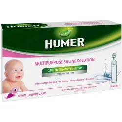 Хюмер мултифункционален физиологичен р-р, 30 дози х 5 ml Humer 